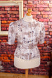 VEB Bluse beige tailliert