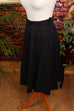 Vintage Punkterock schwarz 70er Boho Frau Rockabilly S 36-38 schwarz Special vintageberlin.de