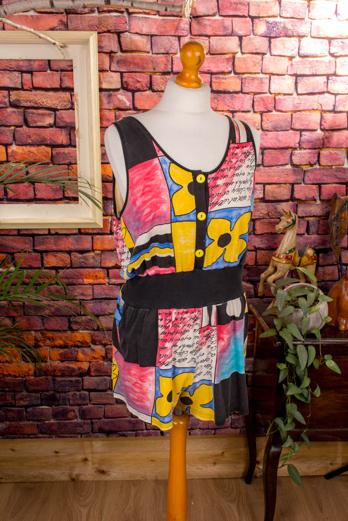 80s Jumpsuit bunt