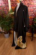 Vintage Kimono schwarz Fasan