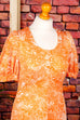 Hippiekleid Maxikleid orange