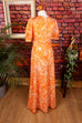 Hippiekleid Maxikleid orange