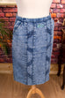 80s Jeansrock Default Title 80er blau Disco Frau L 44-46 real-80er Special vintageberlin.de