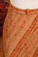 70s Stiefelrock orange Wolle