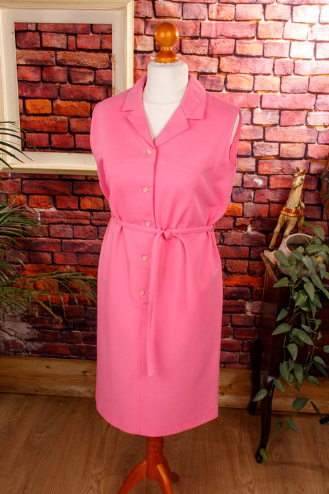 70er Shiftkleid pink Rockabella