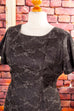 60s Etuikleid silber glitzer 60er Abendmode Disco Frau M 40-42 real-disco Rockabilly silber Special vintageberlin.de