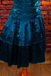 90er Partykleid türkis Schimmer 80er 90er Abendmode blau Disco Frau Rockabilly S 36-38 Special türkis vintageberlin.de