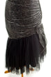 Partykleid silber Glitzer