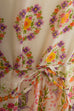 Vintage Nachtkleid bunt Blumen