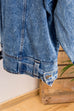 Vintage Jeans Jacke blau