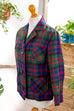 60s Tweed Blazer bunt kariert