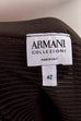 Armani Rippshirt braun