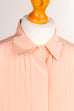 elegante Bluse apricot Falten