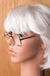 Vintage Nickelbrille silber