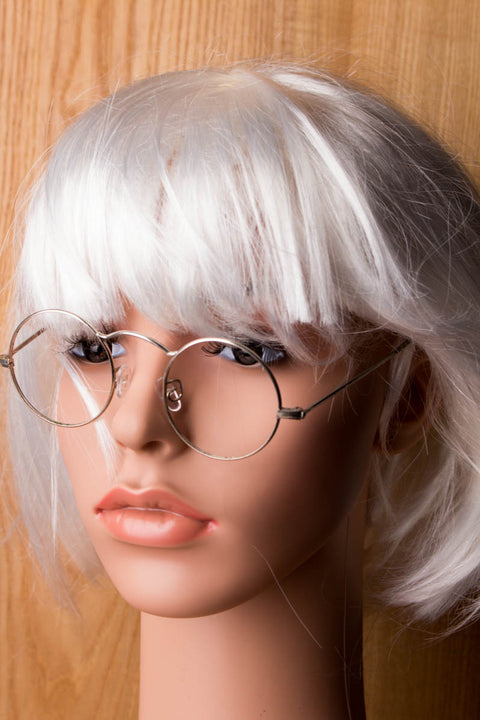 Vintage Nickelbrille silber